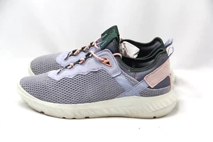 ECCO Ath-1fw S.T.1 Shoes Women's Size 40 US 9-9.5 Lace Sneaker Blue Pink Phorene - Picture 1 of 8