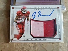 Jordan Howard 2016 National Treasures Collegiate ROOKIE PATCH AUTO RPA RC 22/99