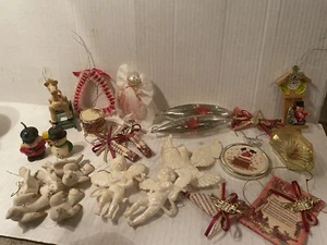 24 Gorgeous Vintage Beaded Christmas Ornaments Lot - Picture 1 of 1