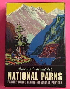 America's Beautiful National Parks Playing Cards ,Piatnik (Cards are sealed) - Picture 1 of 8