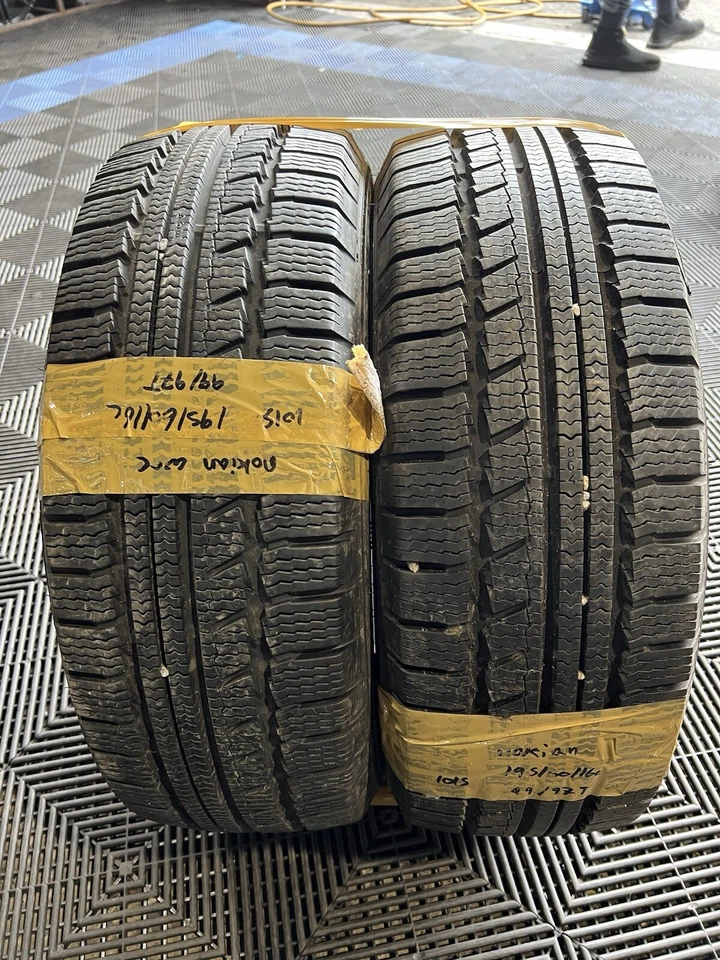 195/60/16 Nokian  99/97T  7.38mm Tread PART WORN TYRE - Dot 10/15 - Image 1 of 4