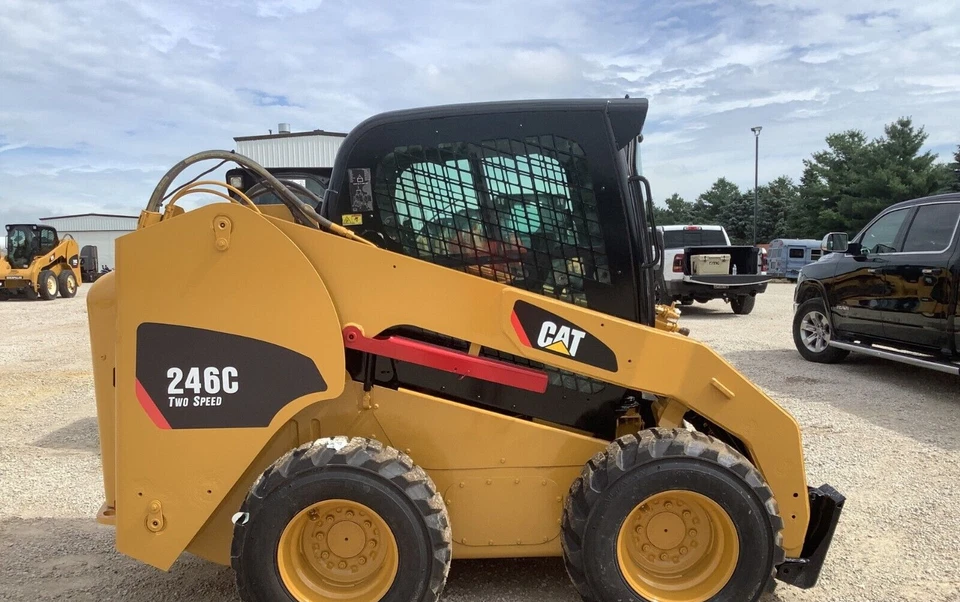 Conjunto de decalques para minicarregadeira Caterpillar 246C - Imagem 1 de 1