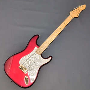 Barracuda  Stratocaster Candy Apple Red w/ gold hardware (Fender Style) - Picture 1 of 12