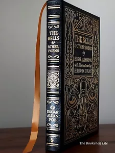 Easton Press The Bells and other Poems FINE Edgar Allan Poe Leather Edmund Dulac - Picture 1 of 18