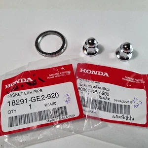 Exhaust Manifold Gasket Repair Set Honda Grom125 2017-2018 Part N. 90304-KPH-900 - Picture 1 of 6