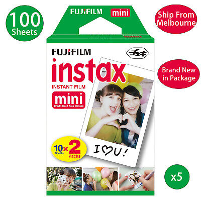 Fujifilm Instax Mini Film Fuji Instant Photos 7s 8 90 25 50 SP-1 Polaroid 300  • 26.95$