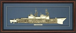 Personalized Spruance 963 Class Destroyer Cutaway Museum Quality - Picture 1 of 1