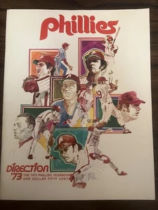 1973 Philadelphia Phillies Yearbook Mike Schmidt Steve Carlton - Picture 1 of 2