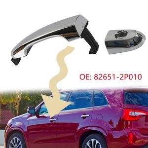 High Grade Front Left Door Handle 1X Driver Outside With Trim 2011-2015 - Picture 1 of 12