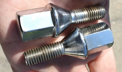 Set of 2 Volvo OEM Chrome Wheel Lugs #9485474 fits S60 S80 V70 XC70 XC90 - Image 1 of 4