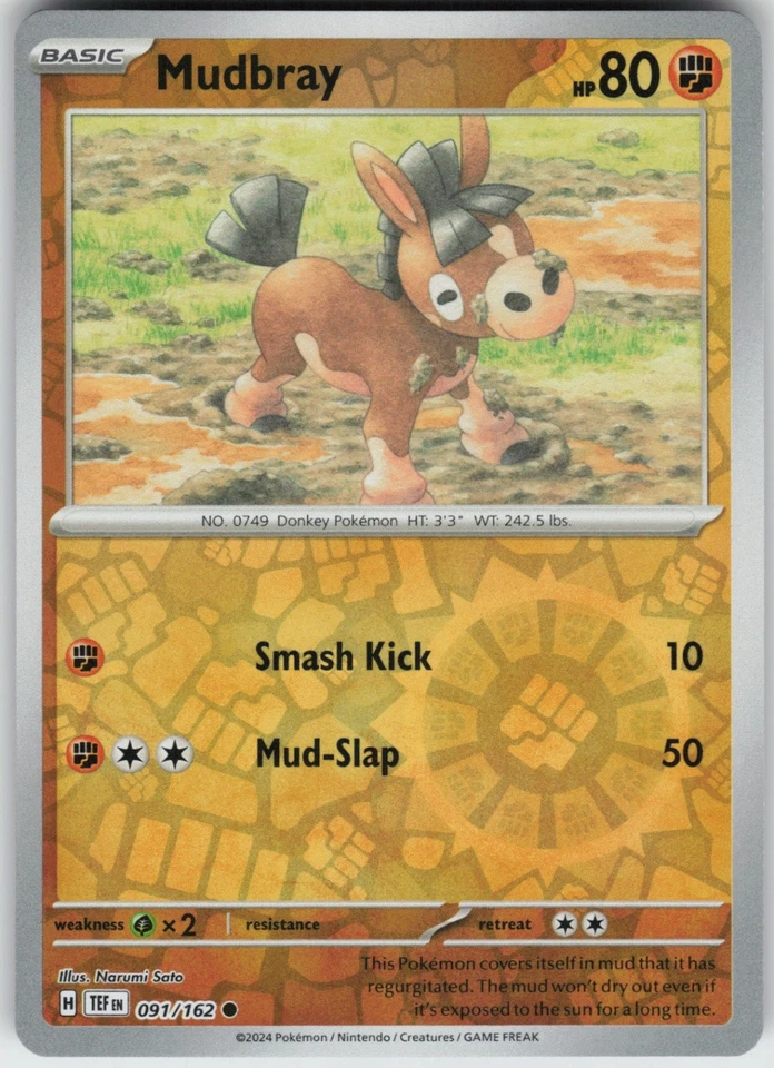 Reverse Holo Mudbray 091/162 Common SV05: Temporal Forces NM - Image 1 of 1