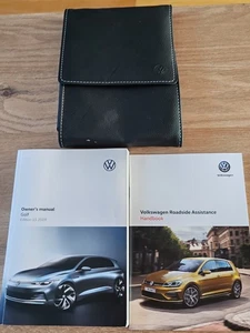VOLKSWAGEN GOLF OWNERS MANUAL AND WALLET 2019-2024 HANDBOOK - Picture 1 of 2