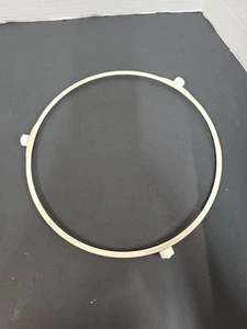 Microwave Oven Turntable Ring SPS 1 10 Inch White 3 Wheels Round - Picture 1 of 6