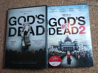 NEW-- God's Not Dead 1 And 2  Kevin Sorbo Melissa Joan Hart - Image 1 of 2