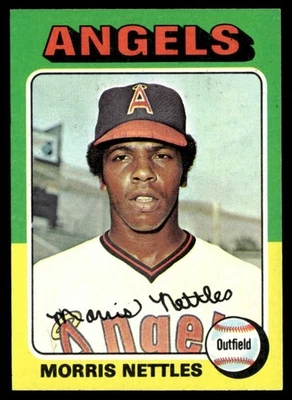 1975 Topps Mini Morris Nettles - RC California Angels #632 - Image 1 of 2