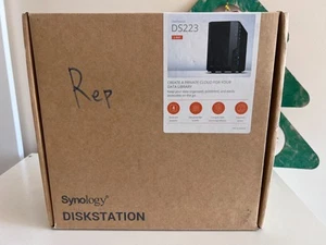 SYNOLOGY DS218 NAS – 2 Baies – 2x 2 To – USB & LAN – Testé OK - Bild 1 von 3