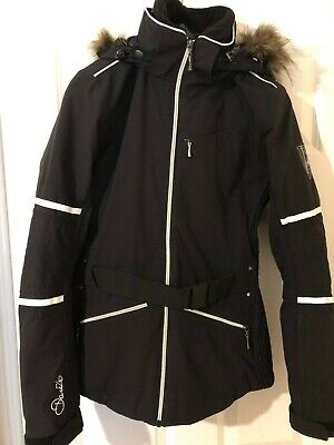 Dare2B, Women's Ski Jacket, Size 10, Black, Fur Trimmed Hood • 79.29€