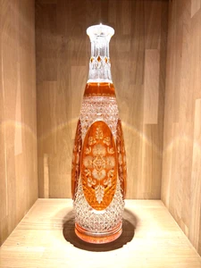 Val St Lambert - Vase modèle "Saint-Malo" - art déco - doublé aurore - CdF 1926 - Picture 1 of 21