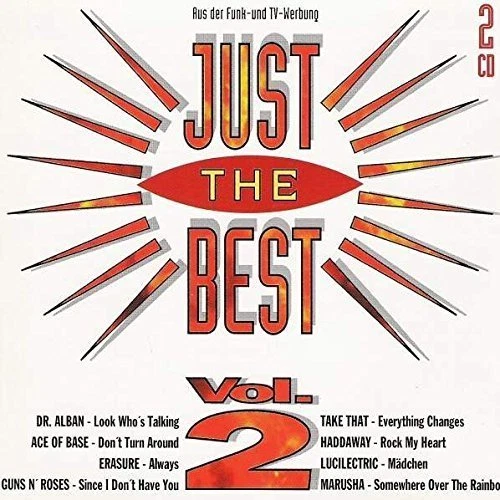 Just the Best 2 (1994) Dr. Alban, Ace of Base, Erasure, Take That, Hadd.. [2 CD] - Bild 1 von 1