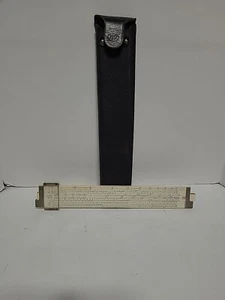Friedrich Post Nr. 1460 Versalog Rechenschieber mit Lederetui - Bild 1 von 9