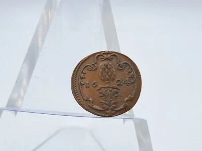 1624 German States Augsburg Famine Token **EXTREMELY RARE** - Image 1 of 2