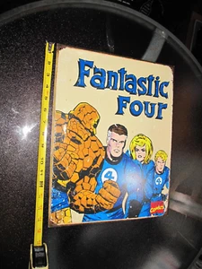 Vintage 2007 Tin Sign MARVEL FANTASTIC FOUR Characters - Picture 1 of 3