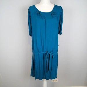 MICHAEL Michael Kors NEW Blue teal  Women Medium Dress tunic  r9 - Picture 1 of 8