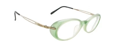 New Authentic renoma T21-9874 col 5 Japan 90s Vintage Green Plastic Eyeglasses - Image 1 of 4