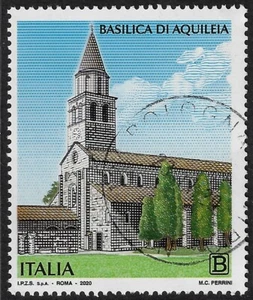 2020 Italia Repubblica Basilica di Aquileia Usato - Foto 1 di 1