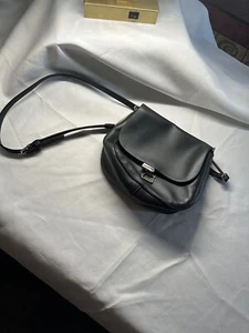 Theory Handtasche - Damen Umhängetasche schwarzes Leder - Bild 1 von 8