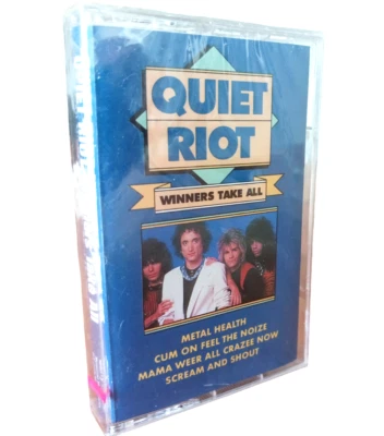 Quiet Riot - Winners Take All Original Cassette Tape NEW Sealed 1990 Sony - Image 1 of 3