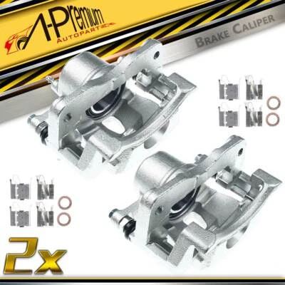 A-Premium 2x Pinza de freno de disco delantera con soporte para Toyota Yaris 2006-2015 Foto 1 de 4