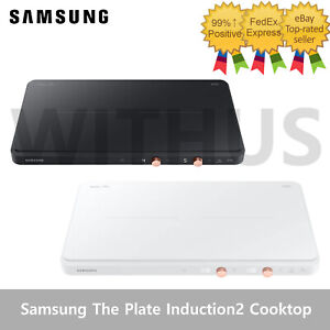 SAMSUNG The Plate Induction2 Cooktop White/Black  NZ60R Power Booster 220V 60Hz