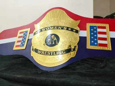CINTURÓN CAMPEONATO DE LUCHA LIBRE AWA MUJER 2MM ZINC Plates Foto 1 de 4