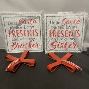 Funny Christmas Decor “Take My Brother/sister”. - Picture 1 of 7