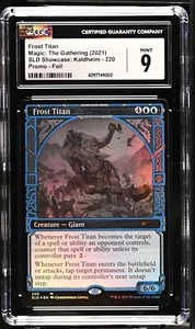 FROST TITAN Secret Lair Foil Showcase Kaldheim Mythic CGC 9 MTG [Nostalgium] - Picture 1 of 2