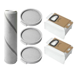 Roller Brush Filter Dust Bag Fit For Mijia SCWXCQ01RR H6 Handheld Vacuum Cleaner - Picture 1 of 11