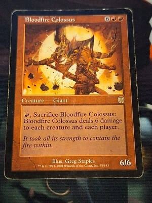 Bloodfire Colossus - (HP) Apocalypse Magic the Gathering MTG - Image 1 of 3