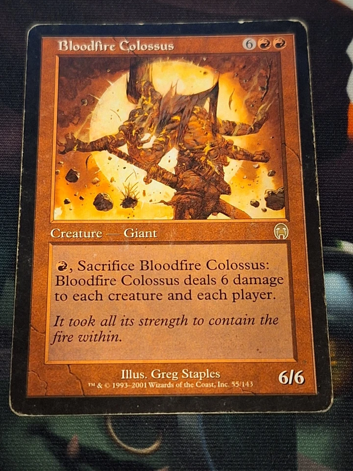 Bloodfire Colossus - (HP) Apocalypse Magic the Gathering MTG - Image 1 of 3