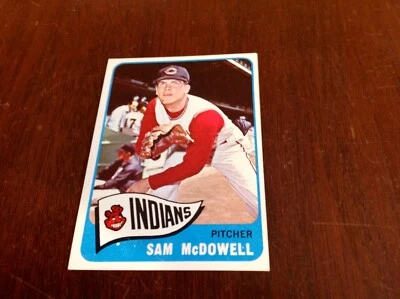 1965 Topps #76 Sam McDowell (EXMT+) - Image 1 of 2