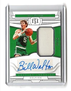 Camiseta Bill Walton 2022-23 Panini National Treasures Lasting Legacies Auto/75 - Imagen 1 de 2