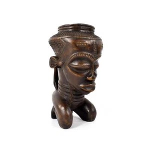 Kuba Cup Figural Head Congo - Bild 1 von 8