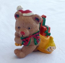 OLD TIME TEDDY figure in PVC MAIA BORGES SCHLEICH 1984