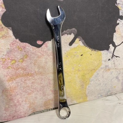 SK 13/16" Wrench Superkrome 12 Point 88226. 10-1/8" Long SK TOOLS - Image 1 of 4