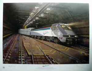 Terence Cuneo - Le Shuttle - Print Only - Limited Edition Print - No. 706/850