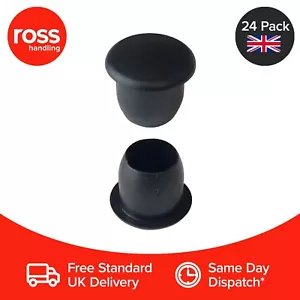 Pack de 24 | Tapón de acabado decorativo de corte de agujero negro de 8 mm, ajuste de empuje - Imagen 1 de 1