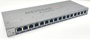 Netgear ProSAFE Plus Switch 16-Port Gigabit Switch GS116Ev2 - Picture 1 of 4