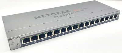 Netgear ProSAFE Plus Switch 16-Port Gigabit Switch GS116Ev2 - Image 1 of 4
