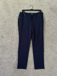 Nagelneue marineblaue weiche Cato Hose Größe 14 - Bild 1 von 5