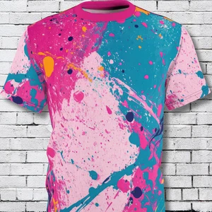 80s Paint Party - Rave Shirt EDM Music Festival Techno Acid House Dance Unisex M - Picture 1 of 3